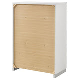 Felicity 5-drawer Bedroom Chest White High Gloss | White | White High Gloss | 203505