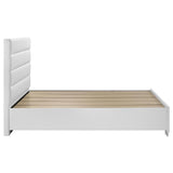 Felicity California King Storage Bed White High Gloss | White | White High Gloss | 203510KW