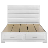Felicity Queen Storage Bed White High Gloss | Queen | White | White High Gloss | 203510Q