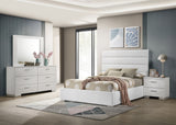 Felicity 4-piece Twin Bedroom Set White High Gloss | Full / 4-piece / 203511F-S4 | 203511F-S4