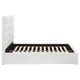 Felicity 53-inch Upholstered Full Platform Bed White | White | 203511F