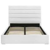 Felicity 53-inch Upholstered California King Bed White | California King | White | 203511KW