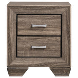Kauffman 4-piece Queen Bedroom Set Washed Taupe | Gallery | 204190Q-S4 204191Q-S4 204190KE-S4 204191KE-S4 204190KW-S4 204191KW-S4 204191Q-S5 204190Q-S5 204190KE-S5 204191KE-S5 204190KW-S5 204191KW-S5