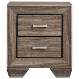 Kauffman 4-piece Queen Bedroom Set Washed Taupe | Gallery | 204190Q-S4 204191Q-S4 204190KE-S4 204191KE-S4 204190KW-S4 204191KW-S4 204191Q-S5 204190Q-S5 204190KE-S5 204191KE-S5 204190KW-S5 204191KW-S5