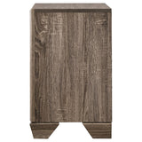 Kauffman 2-drawer Nightstand Washed Taupe | Brown | Washed Taupe | 204192