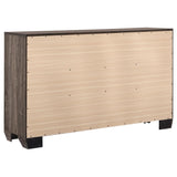 Kauffman 6-drawer Dresser Washed Taupe | Brown | Washed Taupe | 204193