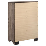 Kauffman 5-drawer Bedroom Chest Washed Taupe | Brown | Washed Taupe | 204195