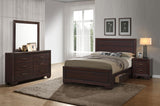 Kauffman 4-piece Queen Bedroom Set Dark Cocoa | Queen / 4-piece / 204390Q-S4 | 204390Q-S4