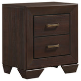 Kauffman 4-piece Queen Bedroom Set Dark Cocoa | Gallery | 204390Q-S4 204391Q-S4 204390KE-S4 204391KE-S4 204390KW-S4 204391KW-S4 204390Q-S5 204391Q-S5 204390KE-S5 204391KE-S5 204390KW-S5 204391KW-S5