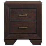 Kauffman 4-piece Queen Bedroom Set Dark Cocoa | Gallery | 204390Q-S4 204391Q-S4 204390KE-S4 204391KE-S4 204390KW-S4 204391KW-S4 204390Q-S5 204391Q-S5 204390KE-S5 204391KE-S5 204390KW-S5 204391KW-S5