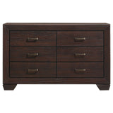 Kauffman 4-piece Queen Bedroom Set Dark Cocoa | Gallery | 204390Q-S4 204391Q-S4 204390KE-S4 204391KE-S4 204390KW-S4 204391KW-S4 204390Q-S5 204391Q-S5 204390KE-S5 204391KE-S5 204390KW-S5 204391KW-S5