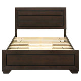 Kauffman Wood Queen Storage Panel Bed Dark Cocoa | Queen | Brown | Dark Cocoa | 204390Q