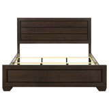 Kauffman Wood Eastern King Panel Bed Dark Cocoa | Brown | Dark Cocoa | 204391KE