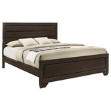 Kauffman Wood California King Panel Bed Dark Cocoa | Brown | Dark Cocoa | 204391KW