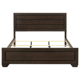 Kauffman Wood California King Panel Bed Dark Cocoa | Brown | Dark Cocoa | 204391KW
