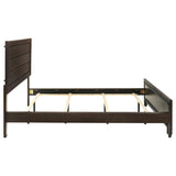 Kauffman Wood California King Panel Bed Dark Cocoa | Brown | Dark Cocoa | 204391KW