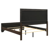 Kauffman Wood Queen Panel Bed Dark Cocoa | Queen | Brown | Dark Cocoa | 204391Q