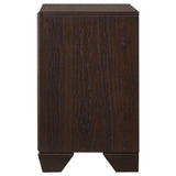 Kauffman 2-drawer Nightstand Dark Cocoa | Brown | Dark Cocoa | 204392