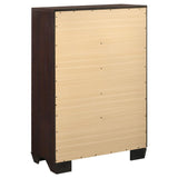 Kauffman 5-drawer Bedroom Chest Dark Cocoa | Brown | Dark Cocoa | 204395