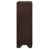 Kauffman 5-drawer Bedroom Chest Dark Cocoa | Brown | Dark Cocoa | 204395