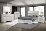 Miranda 4-piece Twin Bedroom Set White | Queen / 5-piece / 205110Q-S5 | 205110Q-S5