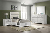 Miranda 4-piece Twin Bedroom Set White | Gallery | 205110T-S4 205110F-S4 205110Q-S4 205111F-S4 205111Q-S4 205111T-S4 205110KE-S4 205111KE-S4 205110KW-S4 205111KW-S4 205110T-S5 205111T-S5 205110F-S5 205111F-S5 205110Q-S5 205111Q-S5 205110KE-S5 205111KE-S5 205110KW-S5 205111KW-S5