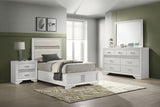 Miranda 4-piece Twin Bedroom Set White | Twin / 4-piece / 205110T-S4 | 205110T-S4