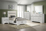 Miranda 4-piece Twin Bedroom Set White | Twin / 5-piece / 205110T-S5 | 205110T-S5