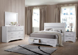 Miranda 4-piece Twin Bedroom Set White | King / 4-piece / 205111Q-S4 | 205111Q-S4