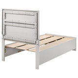 Miranda 51-inch Wood Twin Storage Panel Bed White | Twin | White | 205111T