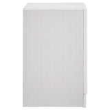 Miranda 3-drawer Nightstand Bedside Table White | White | 205112