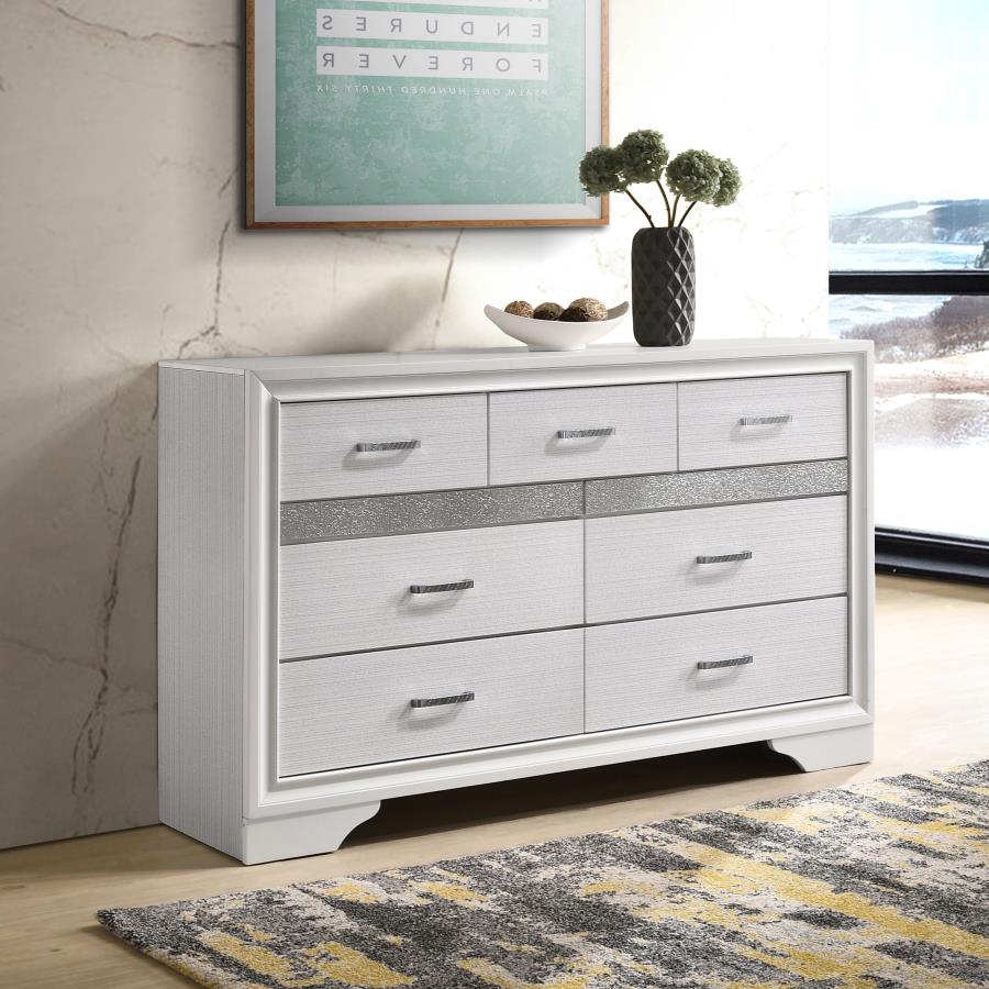 Miranda 9-drawer Dresser White | White | 205113