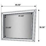 Miranda Dresser Mirror White | Full | White | 205114