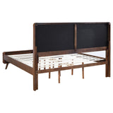Robyn Wood Eastern King Platform Bed Dark Walnut | Grey | Dark Walnut | 205131KE