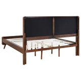 Robyn Wood California King Platform Bed Dark Walnut | Grey | Dark Walnut | 205131KW