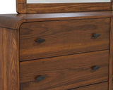Robyn 6-drawer Bedroom Dresser Dark Walnut | Brown | Dark Walnut | 205133