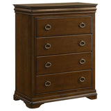 Garland 5-piece Eastern King Bedroom Set Brown Cherry | Brown | Brown Cherry / Cream | 205301KE-S5