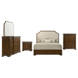 Garland 5-piece Queen Bedroom Set Brown Cherry | Brown | Brown Cherry / Cream | 205301Q-S5