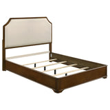 Garland 58-inch Queen Panel Bed Cream and Brown Cherry | Queen | Brown | Brown Cherry / Cream | 205301Q