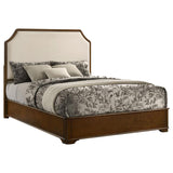 Garland 58-inch Queen Panel Bed Cream and Brown Cherry | Queen | Brown | Brown Cherry / Cream | 205301Q