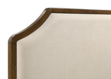 Garland 58-inch Queen Panel Bed Cream and Brown Cherry | Queen | Brown | Brown Cherry / Cream | 205301Q