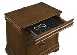 Garland 2-drawer Nightstand Bedside Table Brown Cherry | Brown | Brown Cherry | 205302