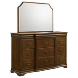 Garland 9-drawer Bedroom Dresser with Mirror Brown Cherry | Brown | Brown Cherry | 205303M