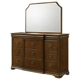 Garland 9-drawer Bedroom Dresser with Mirror Brown Cherry | Brown | Brown Cherry | 205303M