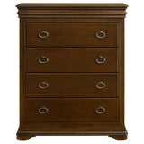 Garland 4-drawer Bedroom Chest of Drawers Brown Cherry | Brown | Brown Cherry | 205305