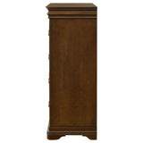 Garland 4-drawer Bedroom Chest of Drawers Brown Cherry | Brown | Brown Cherry | 205305