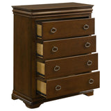 Garland 4-drawer Bedroom Chest of Drawers Brown Cherry | Brown | Brown Cherry | 205305