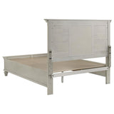 Franco Wood Queen Storage Panel Bed Distressed White | Queen | White | Distressed White | 205330Q