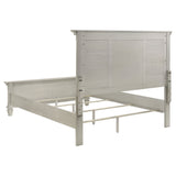 Franco 4-piece Queen Bedroom Set Distressed White | Gallery | 205331Q-S4 205330Q-S4 205330KE-S4 205331KE-S4 205330Q-S5 205331Q-S5 205330KE-S5 205331KE-S5
