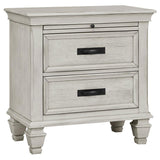 Franco 4-piece Queen Bedroom Set Distressed White | Gallery | 205331Q-S4 205330Q-S4 205330KE-S4 205331KE-S4 205330Q-S5 205331Q-S5 205330KE-S5 205331KE-S5